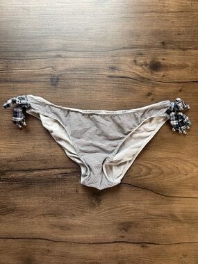 Victoria’s Secret Striped Bikini Panties with Jingle Bells